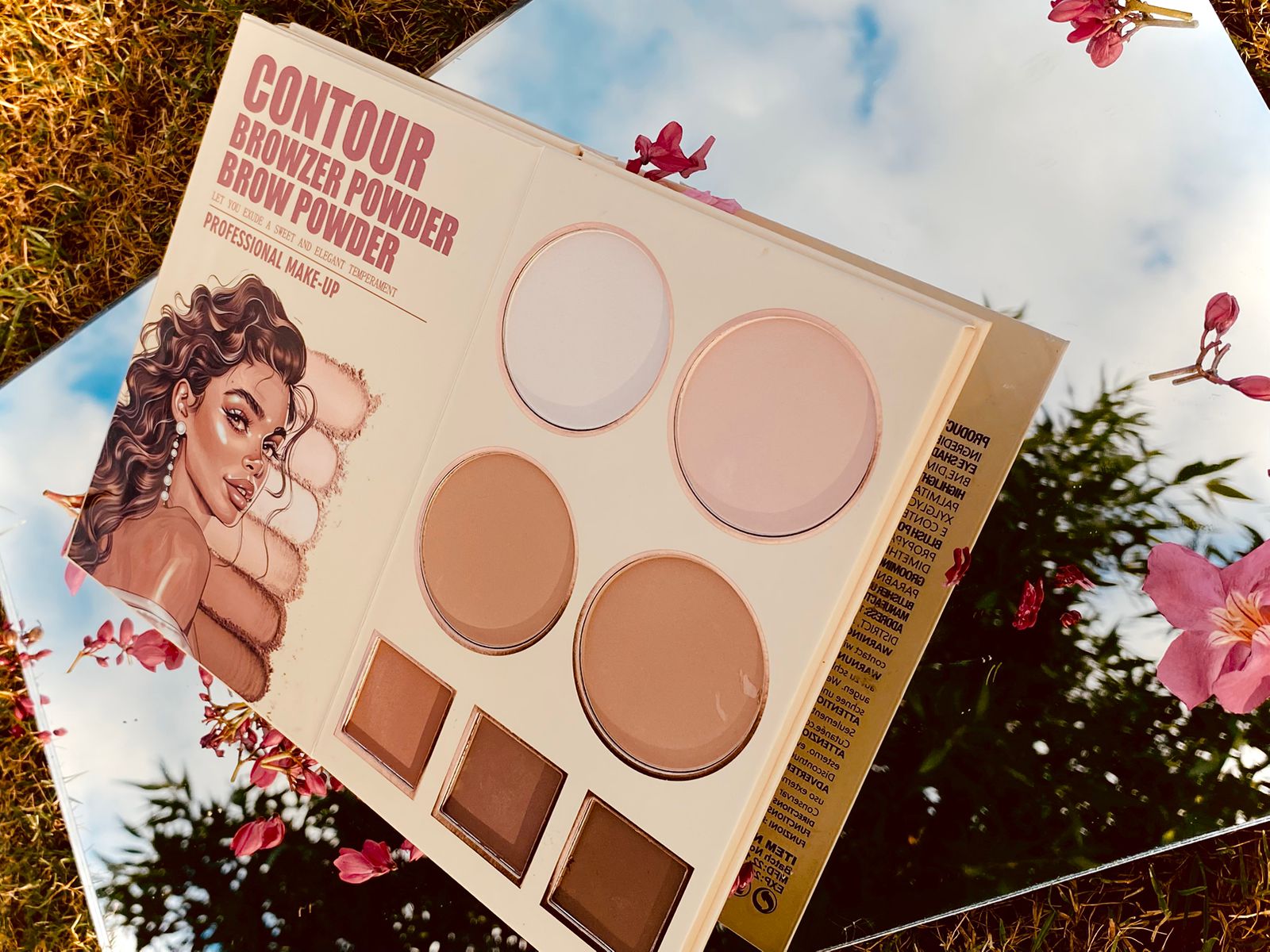 URATM Beauty 4 In 1 Original Professional Makeup Book Palette.