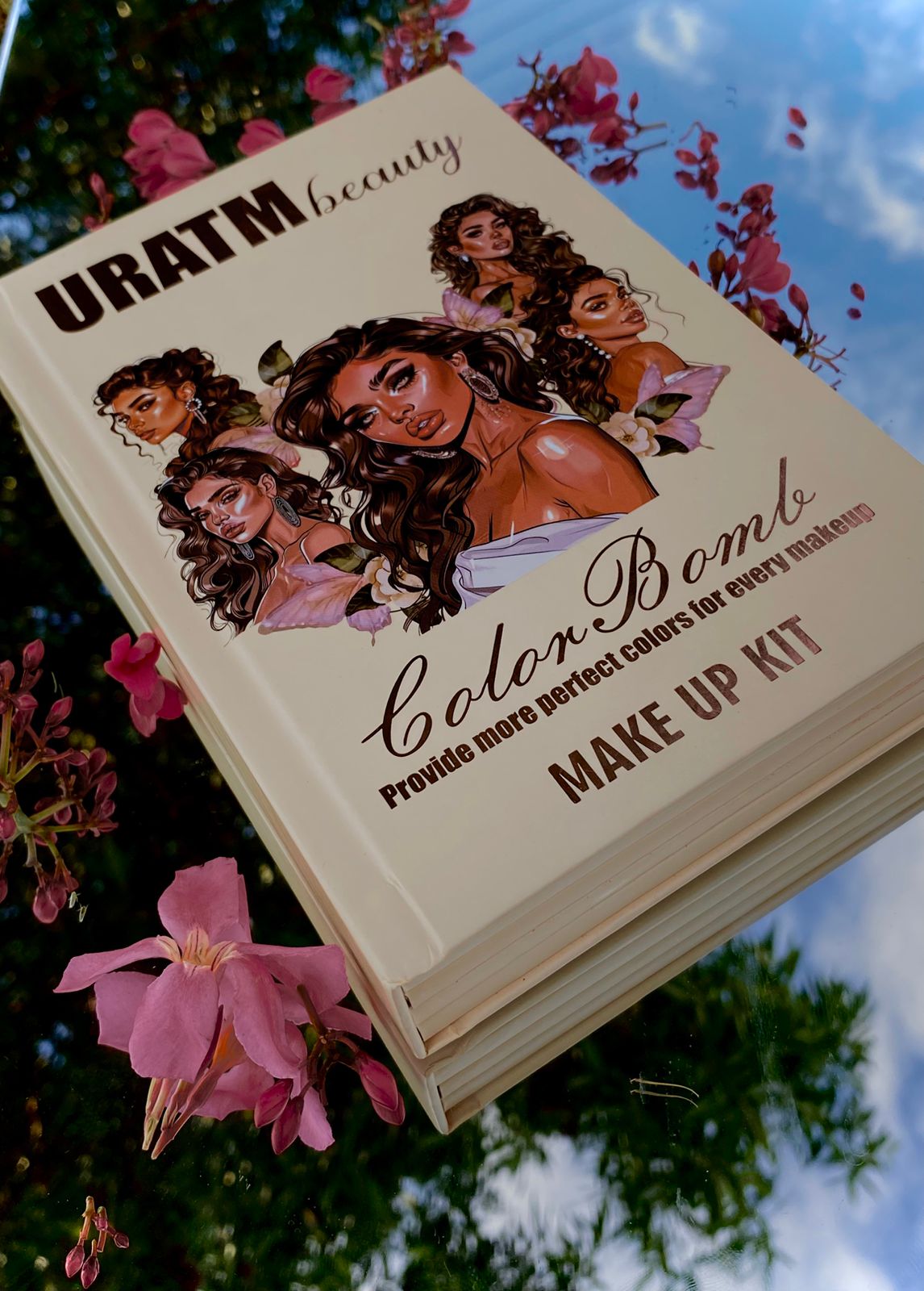 URATM Beauty 4 In 1 Original Professional Makeup Book Palette.
