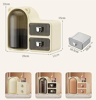 Stylish Rotating Cosmetic Storage Box