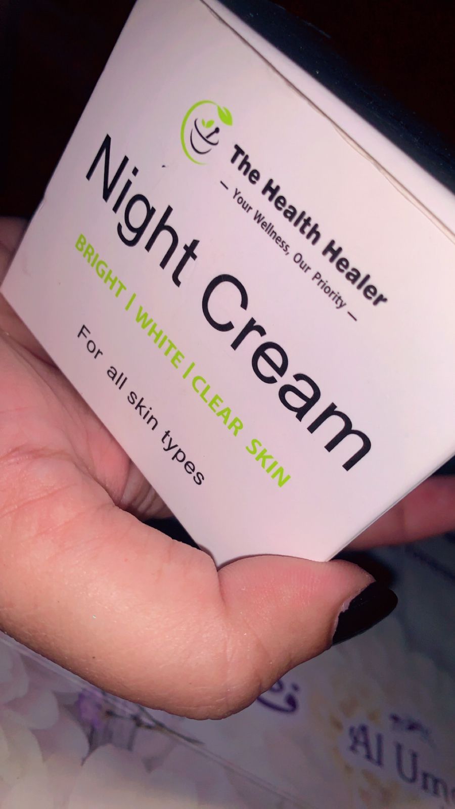 The Health Healer Night Cream.
